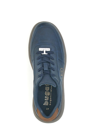 Blaue Bugatti-Schnürschuhe 335AFU035000