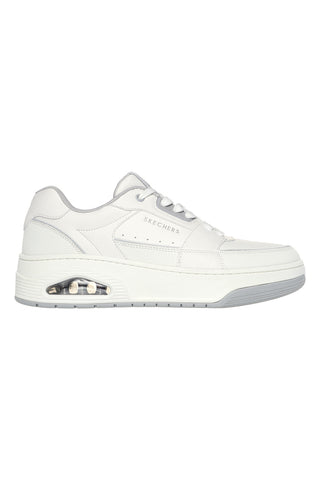 Sneakers bianche con Air-Cooled Memory Foam SKECHERS UNO COURT LOW-POST