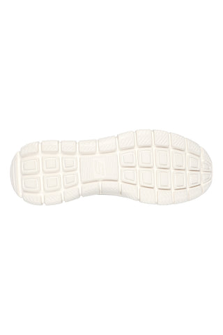 Beigefarbene Sneakers mit Memory-Schaum Skeachers Track Front Runner
