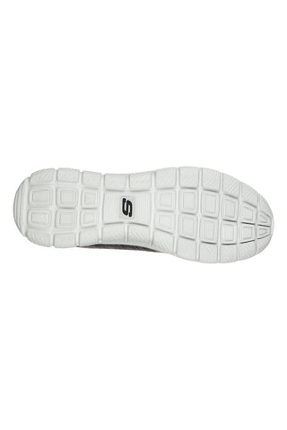Graue Sneakers mit Memory-Schaum Skeachers Track Front Runner