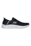 Skechers Go Walk Flex Hands Up schwarze Turnschuhe