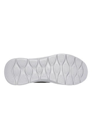 Skechers Go Walk Flex Hands Up schwarze Turnschuhe