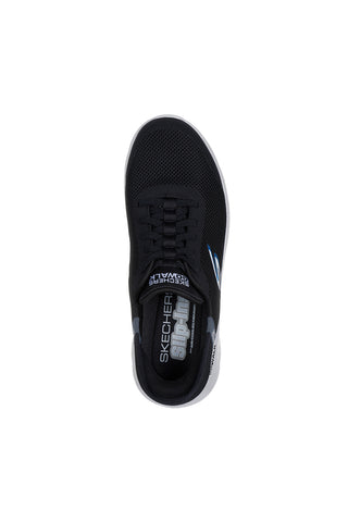 Skechers Go Walk Flex Hands Up schwarze Turnschuhe