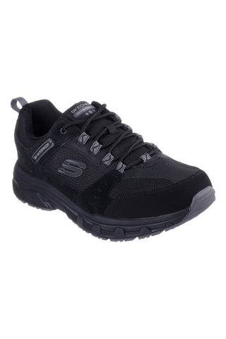 Schwarze wasserdichte Turnschuhe Skechers OAK CANYON RYDELL