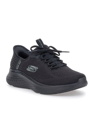 Sneakers Nere In Mesh Con Slip-Ins Skechers Skech-Lite Pro Primebase