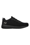 Schwarze Sneakers mit Memory Foam Skechers SQUAD