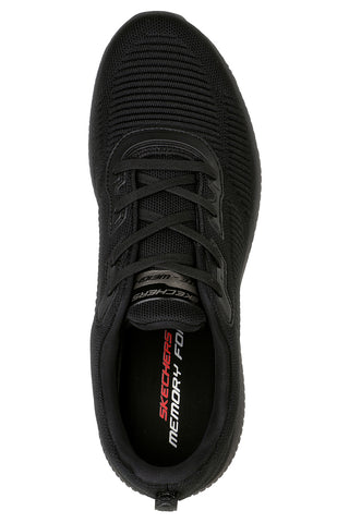 Schwarze Sneakers mit Memory Foam Skechers SQUAD