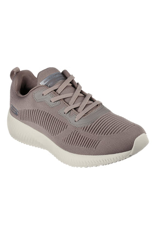 Sneakers Beige in Memory Foar Skechers Squad