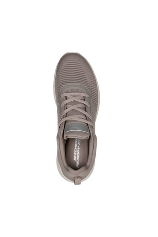 Sneakers Beige in Memory Foar Skechers Squad