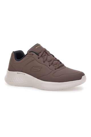 Braune Turnschuhe und weiße Sohle Skechers Skech-Lite Pro Nullify