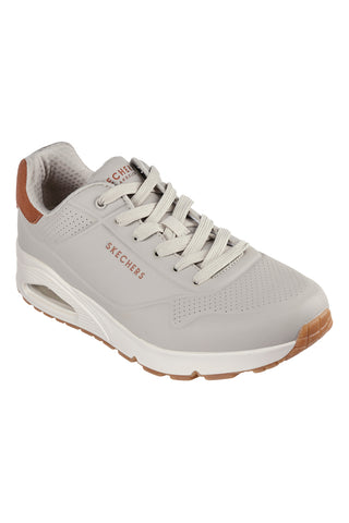 Beigefarbene Skechers Uno Suited On Air-Sneaker