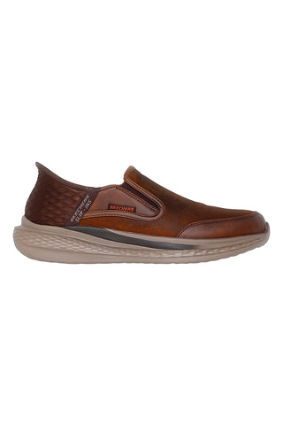 Sneakers marroni Slip-ins Skechers Slade - Cooper