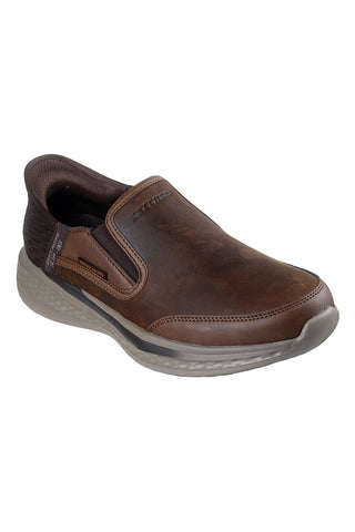 Sneakers marroni Slip-ins Skechers Slade - Cooper