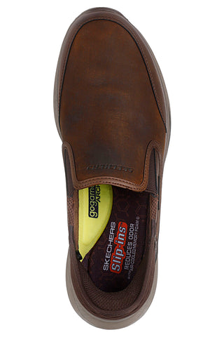 Sneakers marroni Slip-ins Skechers Slade - Cooper