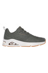 Sneakers verdi Skechers Tres Air Uno Casairal da uomo | Pittarello