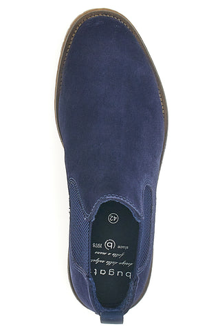 Blaue Beatles-Stiefeletten aus echtem Leder Bugatti 311AOB311400