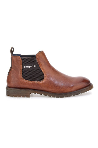 Braune Beatles-Stiefel aus echtem Leder Bugatti 311AOB314200
