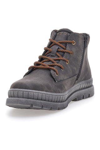 Scarpe Stringate Alte Marrone Scuro BUGATTI 321AGB385000