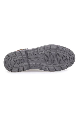 Dunkelbraune hohe Schnürschuhe BUGATTI 321AGB385000