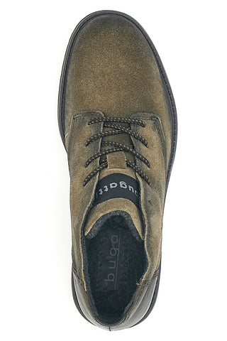 Dunkelgrüne Schnürschuhe Bugatti 321AOJ301432