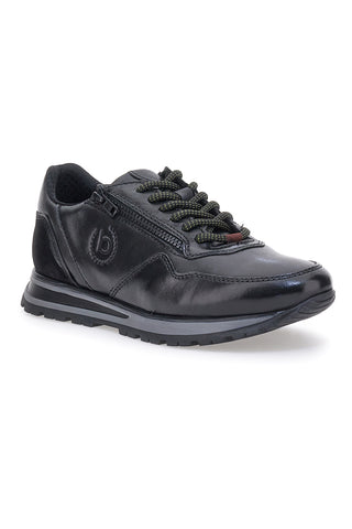 Schwarze Lederschnürer BUGATTI 331AG8051000