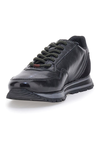 Schwarze Lederschnürer BUGATTI 331AG8051000