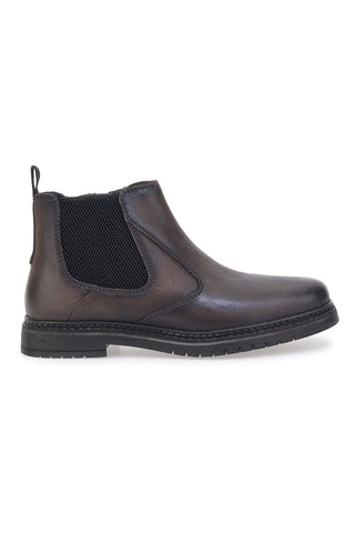 Braune Beatles-Stiefel aus echtem Leder Bugatti 331AON323200