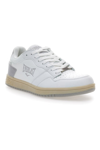 Sneakers Bianche e Grigie Con Lacci Everlast 715