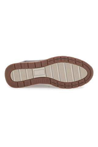 Braune Schnürschuhe mit Zierreißverschluss ALTEMBERG 2401
