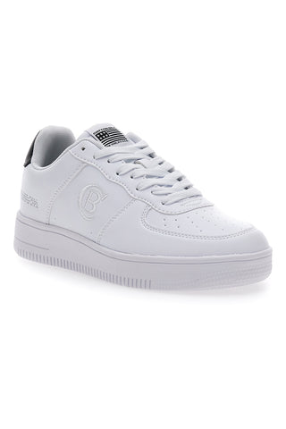 Sneakers bianche con tomaia traforata COTTON BELT RFM424H00