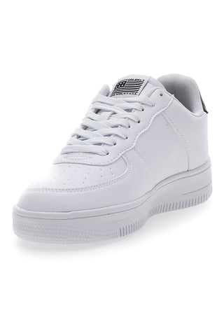 Sneakers bianche con tomaia traforata COTTON BELT RFM424H00