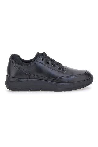 Schwarze Schnürschuhe aus echtem Leder mit Memory Foam-Innensohle PITTARELLO TIERRA 22105792