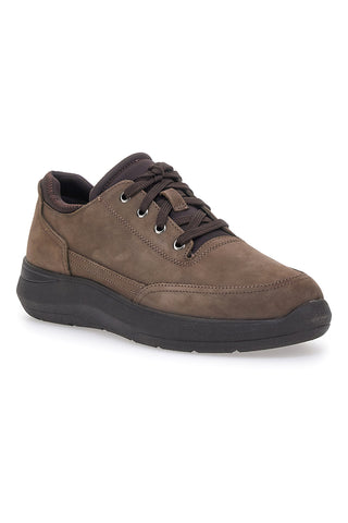 Braune Schnürschuhe aus echtem Leder mit Memory Foam-Innensohle PITTARELLO TIERRA 22105792 für Herren | Pittarello