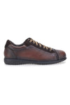 Braune Schnürschuhe aus echtem Leder mit Wildledereinsätzen PITTARELLO TIERRA 22095681