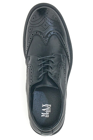 Schwarze englische Schnürschuhe MAX DILLAN 9Y1733