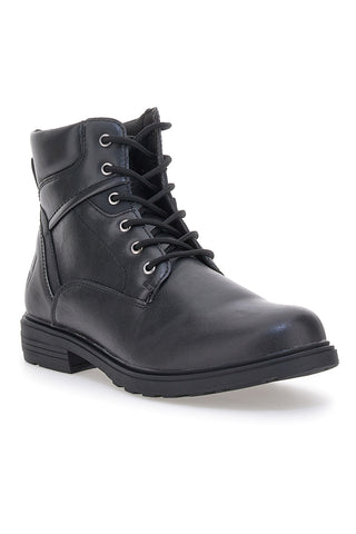 Scarponcini Neri con Lacci Max Dillan 23F09054