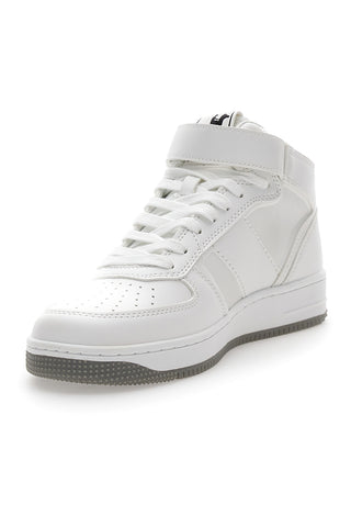 US Grand Polo Kevin Mid White Sneakers