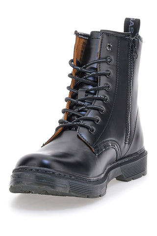 ANFIBI NERI CON CERNIERA LATERALE GAS NOTTINGHAM