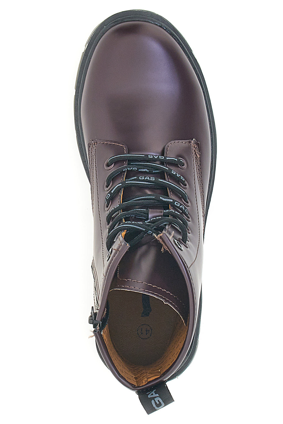 Anfibi Aubergine Con Cerniera laterale Gas Nottingham da Uomo