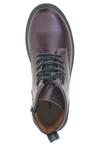 Anfibi Aubergine Con Cerniera laterale Gas Nottingham