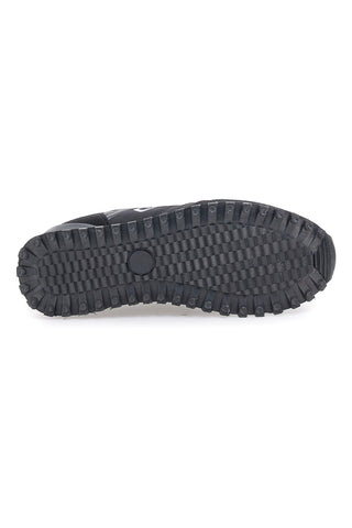 Schwarze Sneakers mit seitlichem Logo GAS 423901