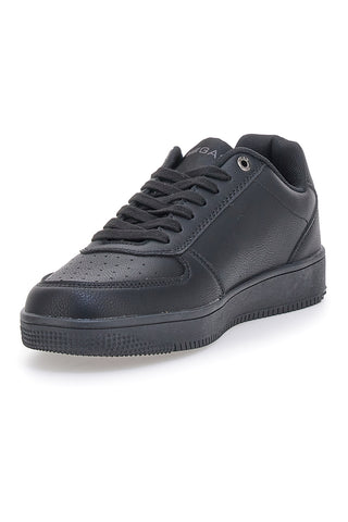 Schwarze Sneakers mit Schnürsenkeln für Herren Gas 424115 2331