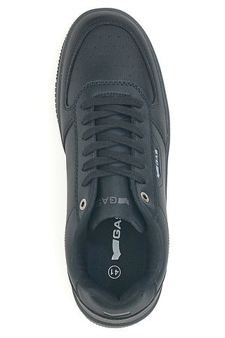 Schwarze Sneakers mit Schnürsenkeln für Herren Gas 424115 2331