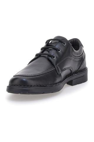 Schwarze Schnürschuhe aus echtem Leder Pittarello Eco 22706