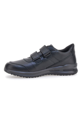 Stringate nere con strappi in velcro Made in Italy MARCO BRANDI 308