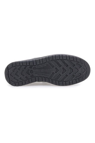 Stringate nere con strappi in velcro Made in Italy MARCO BRANDI 308