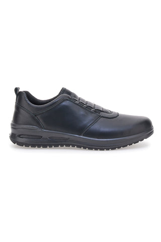 Scarpe nere con elastici frontali Made in Italy MARCO BRANDI 37