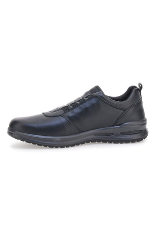 Scarpe nere con elastici frontali Made in Italy MARCO BRANDI 37