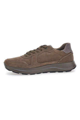 Braune Schnürschuhe, hergestellt in Italien, aus Leder MARCO BRANDI 2104