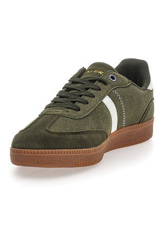Grüne Turnschuhe mit Canguro 385-Schnürverschluss